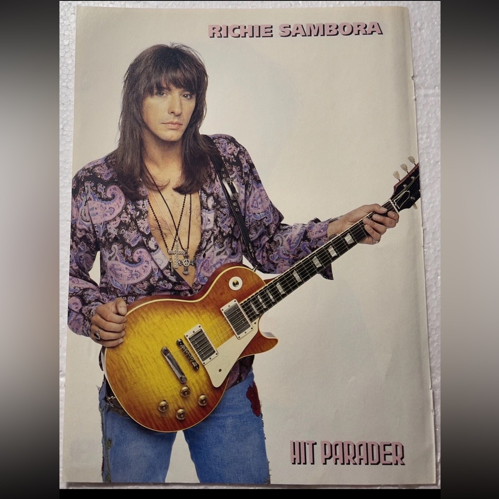 Richie Sambora Hit Parader Pinup